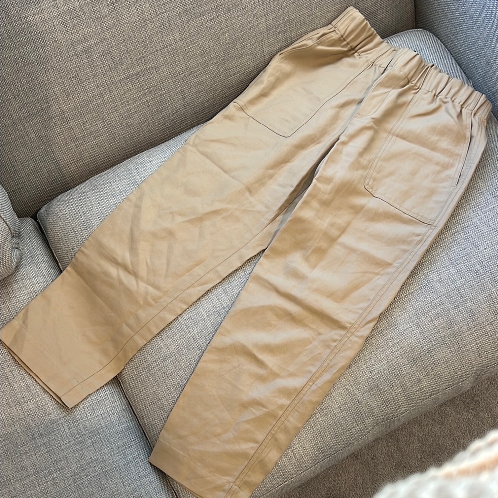 Banana Republic Women's Tan Cropped Pants